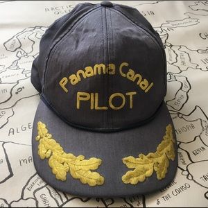 Vintage Panama Canal Pilot Cap